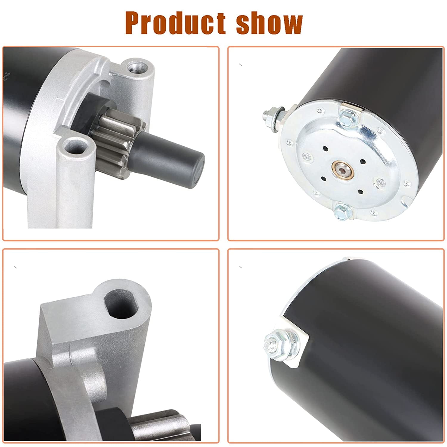 LABLT Starter Motor Replacement for Kohler Courage Engines 20HP 23HP 25HP 27HP32-098-01-S 32-098-04-S 32-098-03-S 32-098-08-S