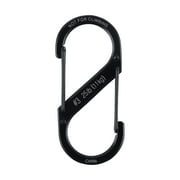 Nite Ize S-Biner Stainless Steel Dual Carabiner #3, Black, 25 lb Capacity