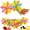 C, variant on Drink Decoration Set 50 Pieces, Cocktail Umbrella Picks with Straws, Pineapple Shape Tiki Party Supplies for Luau Summer