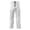 White, variant on lnmuld Boys Solid Cargo Straight Leg Pants Drawstring Elastic Waist Multi Pocket Loose Fit Casual Kids Bottoms Size:11-12 Years
