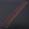 thumbnail image 3 of EeaseCA 2Pcs Bikini Chain Beach Chain Waist Chain Waist Beads Belly Beads Double-string Chain (Red), 3 of 7