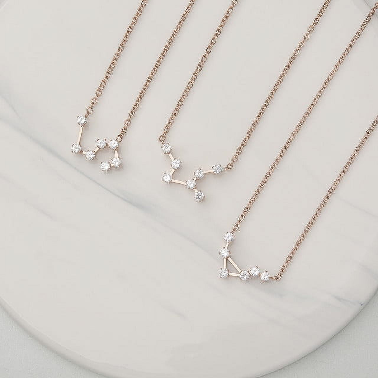 Zodiac Necklace - Cancer Zodiac - Leo Necklace - Scorpio Necklace - Aries Necklace - Taurus Necklace - Gemini Necklace -Zodiac Necklace Gold
