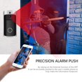 thumbnail image 3 of CNKOO WiFi Wireless Video Doorbell Smart Security HD 720P Camera and Chime  with PIR Motion Detection Night Vision 2-Way Audio-Silver, 3 of 6