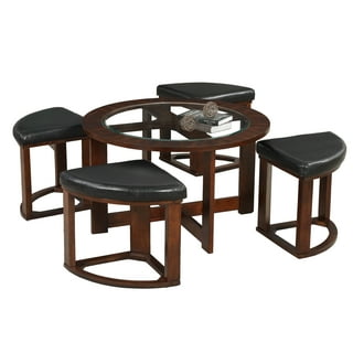 Marion cocktail table with 4 stools deals