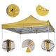 thumbnail image 3 of InstaHibit 9.6x9.6Ft Pop up Canopy Top Cover 4 Sidewalls UV50+ for Replacement InstaHibit Modern, 3 of 11