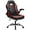 Red, variant on Ergonomic Office Gaming Desk Chair, Adjustable PU Leather Racing Chair with Flip-up Armrests, 360° Swivel, Lumbar Support, Perfect Christmas Furniture Gift