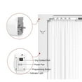 thumbnail image 3 of Osprey Smart Curtain Track, Motorized Rod, 5ft11-10ft9, Remote & App Control, Alexa/Google, Wall/Ceiling, 3 of 13