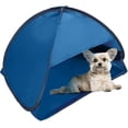 thumbnail image 1 of Pop-up Beach Shelter - 1 Portable Beach Tent For Camping, Picnic, Small Dogs, Cats And Other Small Pets, Blue 1 Banmo, 1 of 5