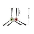 thumbnail image 4 of Juego de 2 cepillos laterales de alta eficiencia para accesorios de aspiradora robótica Combo113 R113840; Reemplazo de cepillo lateral de 2 piezas, 4 of 9