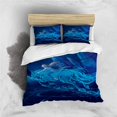thumbnail image 5 of Disney Cartoon Frozen Elsa Print Three Piece Bedding Set Cover Set With Pillowcase Children or Adults King Queen Full Twin Size, 5 of 5