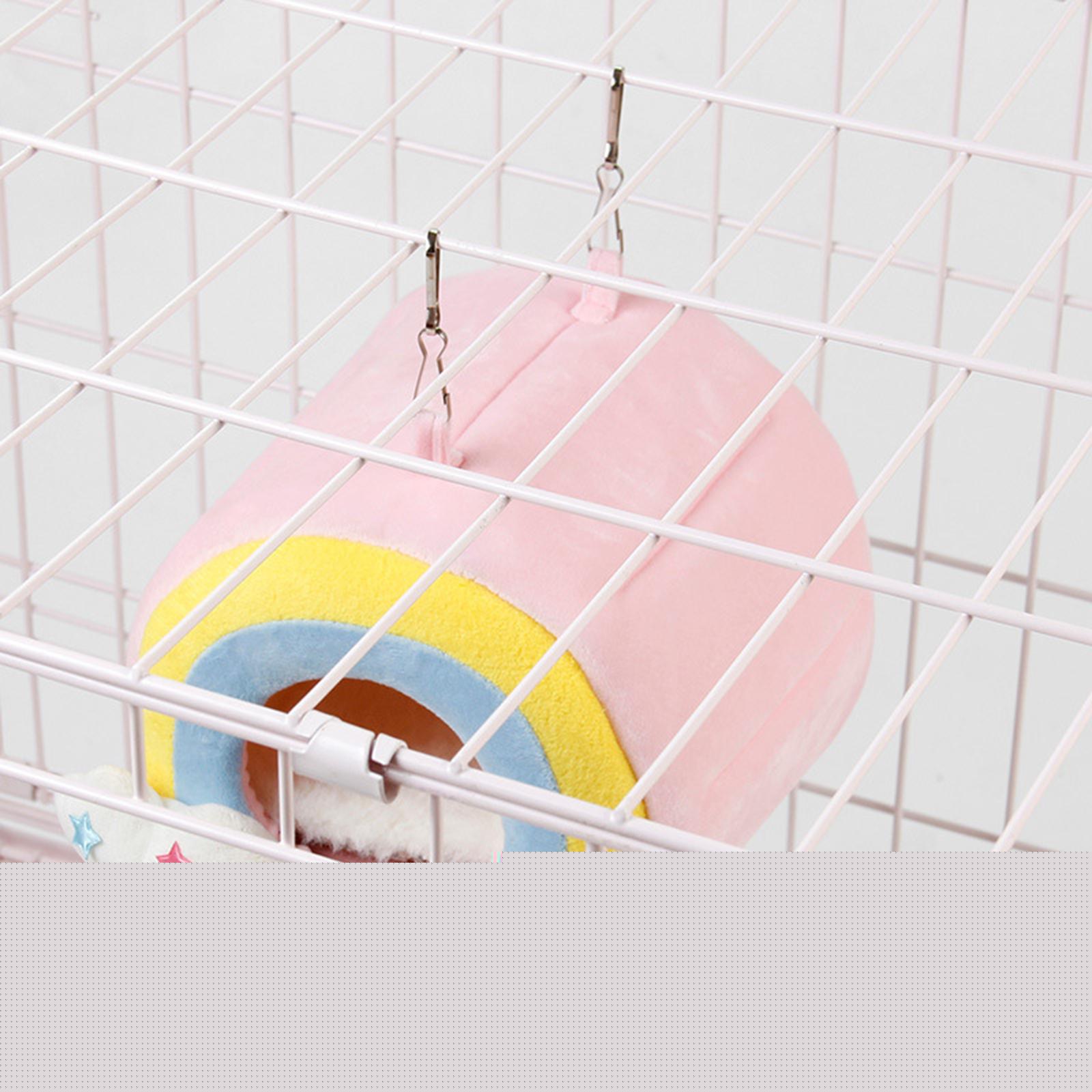 thumbnail image 2 of Casa de animales pequeños, nido pequeño para mascotas, cama, escondite, jau, accesorios para conejillo de , , hurón, pneador de azúcar, Zulema Casa nido de hámster, 2 of 8