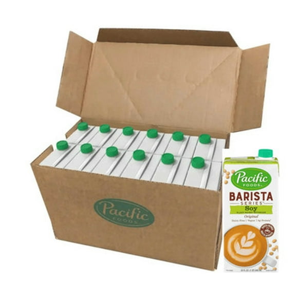 Pacific Foods Barista Series Soy Original, 946ml/32 Oz -(12 per case)
