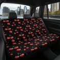 thumbnail image 7 of Psesaysky Cherry Print Design Non-Slip Car Rear Seat Covers for Automotive Car Interior, Comfortable Car Back Seat Covers Stretch Rear Bench Seat Cover, 7 of 7