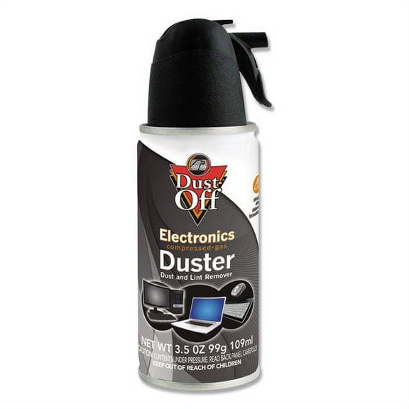 Dust-Off Disposable Compressed Air Duster, 3.5 oz Can, Each
