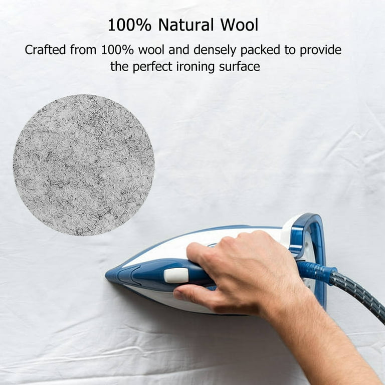 3pcs Wool Pressing Mat Wool Ironing Pad High Temperature Ironing Board Felt  Press Mat Wool Ironing Mat for Quilting Home Ironing Sewing Tabletop Dryer  Countertop (10x10inch) 