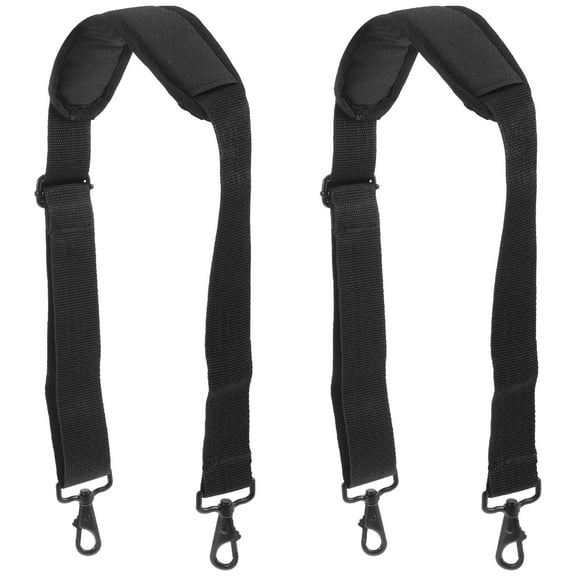 Ferencaa 2pcs Universal Shoulder Straps Adjustable Bag Strap Replacement Instrument Case Straps