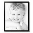thumbnail image 2 of ArtToFrames 16" x 19" Black Picture Frame, 16x19 inch Black Wood Poster Frame (WOM-4308),  Pack, 2 of 8