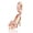 Rose gold high heels, variant on ROSIANNA 925 Sterling Silver Charm for Bracelets Gold Family Pendant Charm Women Bracelet Charm