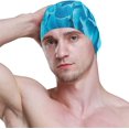 thumbnail image 3 of FYBTO Swimming Cap Cactus Succulent Summer Unisex Adult FYBTO Polyester, 3 of 4