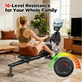 thumbnail image 3 of Winfita Rowing Machines for Home, Quiet Row Machine with 42" Extended Rail, 16-Level Powerful Magnetic Rower and 350 LBS Weight Capacity, 3 of 11
