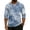 Blue-C#4028, variant on Summer Mens Henley Shirt Gradient Raglan 3/4 Sleeve Jersey Baseball T-Shirts Sport Athletic Big and Tall Mens T Shirt