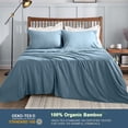 thumbnail image 2 of Kate Aurora 360 Thread Count Deep Pocket Premium Woven Viscoe Bamboo 4 Piece Sheet Set - Assorted Sizes & Colors, 2 of 4