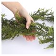 thumbnail image 6 of 72" Realistic Artificial Vinyl Cedar Pine Green for Home and Holiday Décor, 6 of 6