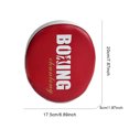 thumbnail image 2 of Diana de boxeo, guantes de boxeo de cuero sintético, resistentes al desgaste, almohadillas para guantes de kickboxing, almohadillas para diana de boxeo para entrenamiento de artes marciales., 2 of 9