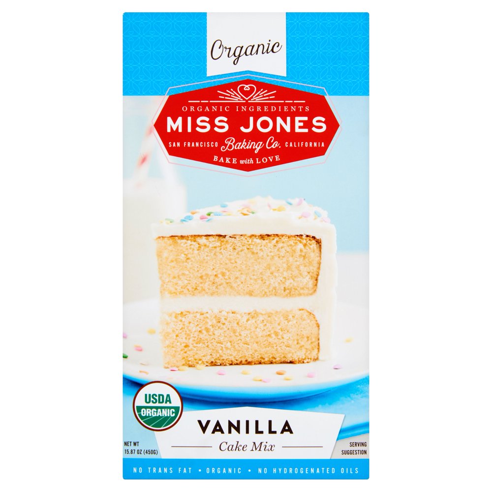Miss Jones Baking Co Mix Cake Vanilla Org,450 Gm (Pack Of 6) Walmart