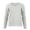 thumbnail image 3 of Boxercraft BW5402 Ladies Travel V-Neck Pullover-Oxford Heather-M, 3 of 4