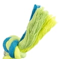 thumbnail image 3 of One Paw, Knotted Rope Chew Toy for Dogs, Tug of War, Green, 3 of 7