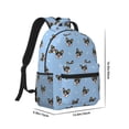 thumbnail image 2 of Disketp Corgi Dog Backpack - Comfortable Daypack with The right laptop for you Spacious Main Compartment & other poket - {designName} print, 2 of 6