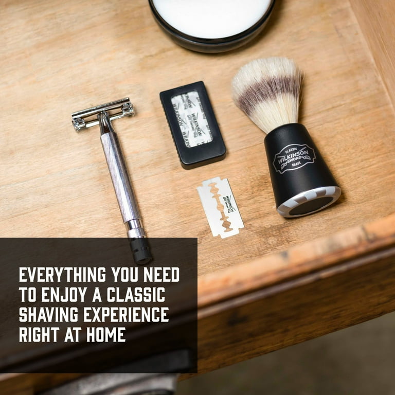 Schick Wilkinson Sword Men's Double Edge Safety Razor Handle with