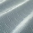 thumbnail image 5 of Peace Nest Premium Damask Pattern Reversible Coverlet Set 100% Soft Microfiber Fabric, Light Grey, King Size, 5 of 5