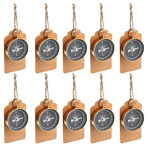 PartyTalk 50pcs Compass Wedding Favors for Guests Compass Souvenir Gift with...