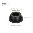 thumbnail image 2 of Uxcell Rubber Grommet Mount Dia 1-1/32" (26mm) Round T Type for Wire Protection 6 Pack, 2 of 5