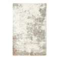 thumbnail image 3 of Unique Loom Soft Touch Shag Collection Area Rug - Kofi (5' 3" x 8' Rectangle Khaki/Ivory), 3 of 7