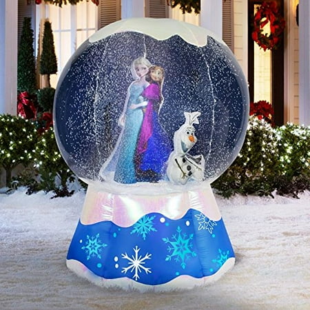 frozen olaf snow globe