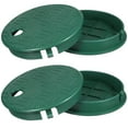 thumbnail image 1 of 4 Pcs Sprinkler Valve Box Cover Round Valve Box Cover Lid For Garden Irrigation System Sprinkler Valve Covers For Outside, 1 of 8