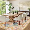 thumbnail image 4 of MeyJey Colorful Bohemia Area Rug Non-slip Washable Soft Throw Large Carpet Colorful 8*10, 4 of 7