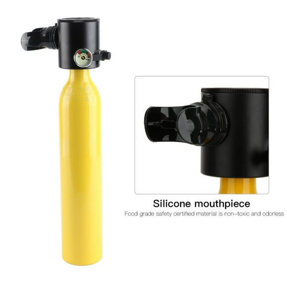 Underwater 500ML Diving Rebreather Underwater Emergency Oxygen Cylinder Portable Dive Equipment Suit