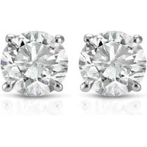 1/3 ctw 14k White Gold Diamond Stud Earrings