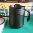 thumbnail image 2 of mug 350ml Black Marble - coffee mug made of stainless steel, double-walled, insulated, leak-proof - mug for coffee & tea, 2 of 3