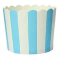 thumbnail image 1 of 50 X Cupcake Paper Cake Case Baking Cups Liner Muffin Dessert Baking Cup,Blue Striped, 1 of 1