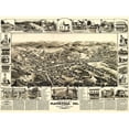 thumbnail image 3 of Elliot 14x11 Black Modern Framed Museum Art Print Titled - Placerville California - Elliot 1888, 3 of 5