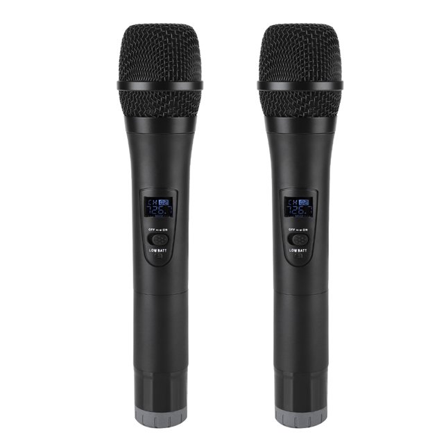 Micrófono Inalámbrico, Micrófono Inalámbrico VHF, Fiestas De Discursos Universales Para Reuniones De Negocios Karaoke YLSHRF Wireless Microphone