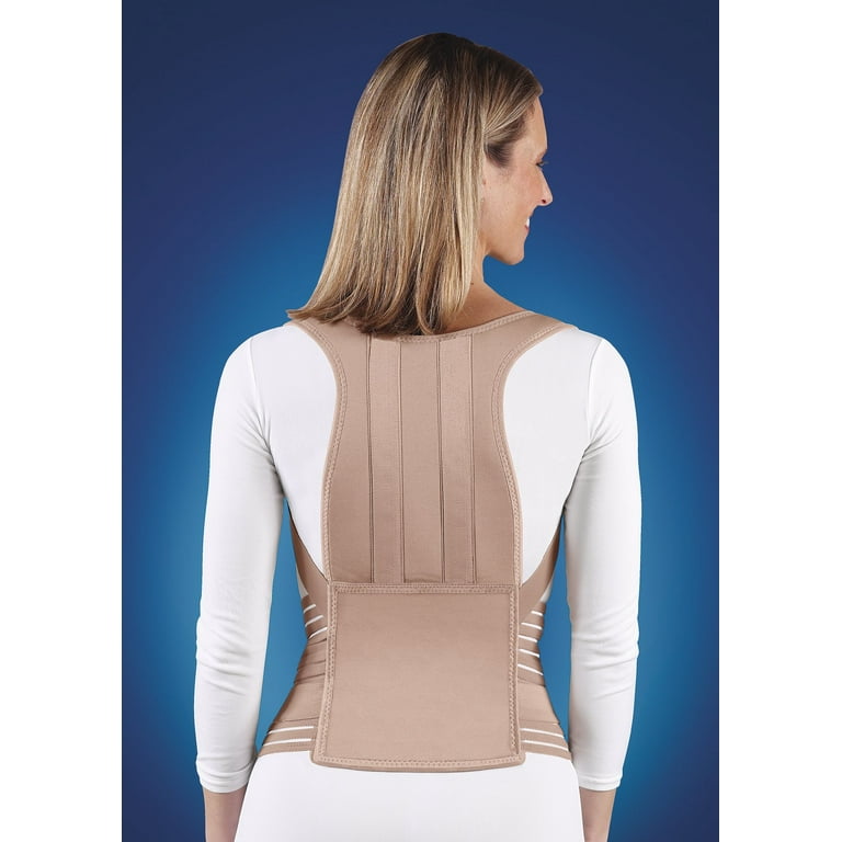 FLA Orthopedics 16-900MDBEG Posture Control Brace Corrective Back