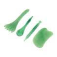 thumbnail image 5 of Unique Bargains 1 Set Gua Sha Facial Massage Beauty Tool Durable Skincare and Massaging Tool Green, 5 of 5