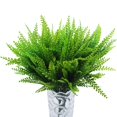 thumbnail image 1 of 6 uds. Planta de helecho de Boston Artificial hierba Fénix Artificial arbusto verde de plástico falso hoja de relleno de arreglo Floral oso de fresa  Electrónica, 1 of 4