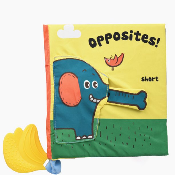 Baby Soft Book Cloth Book Educational Learning Toy Baby Activity Crinkle Book Walmart Com Walmart Com